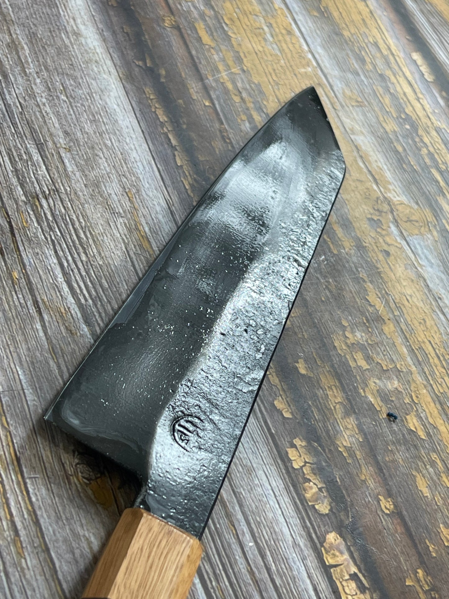 HG Blade Kiritsuke Knife 210mm Kurouchi Finish 1084 High Carbon Steel (2025)