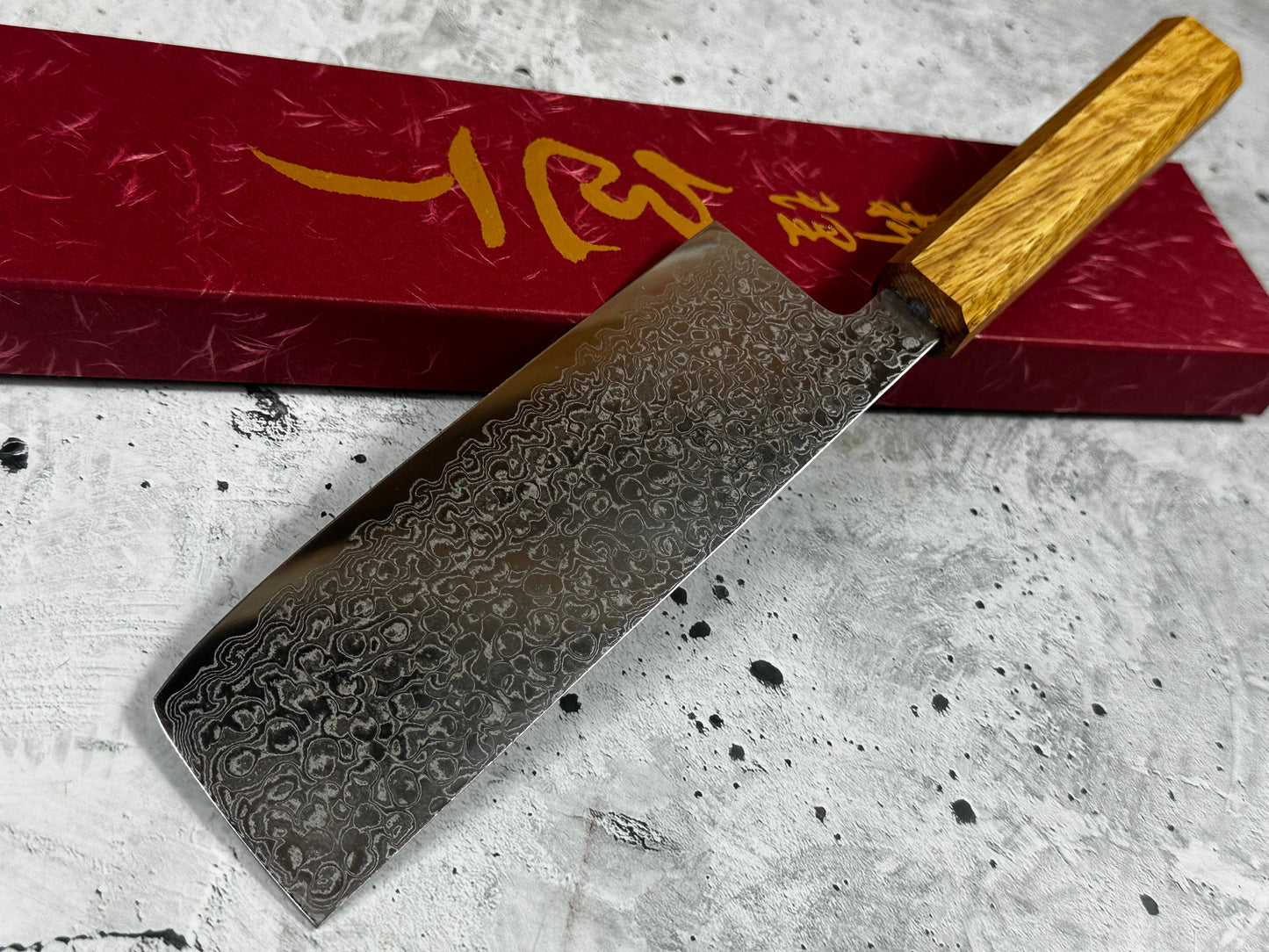 Tsunehisa ZA18 Damascus Nakiri 170mm Made in Japan 🇯🇵