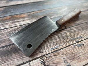 Premium Vintage Dexter Butcher Cleaver Knife 200mm Carbon Steel 🇺🇸