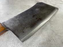 Load image into Gallery viewer, Vintage Gustav Emil Ern Butcher Cleaver 26cm Knife Made in German 🇩🇪 Carbon Steel 1886