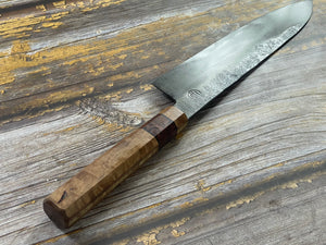 HG Blade Gyuto Knife 230mm Kurouchi Finish 1084 High Carbon Steel