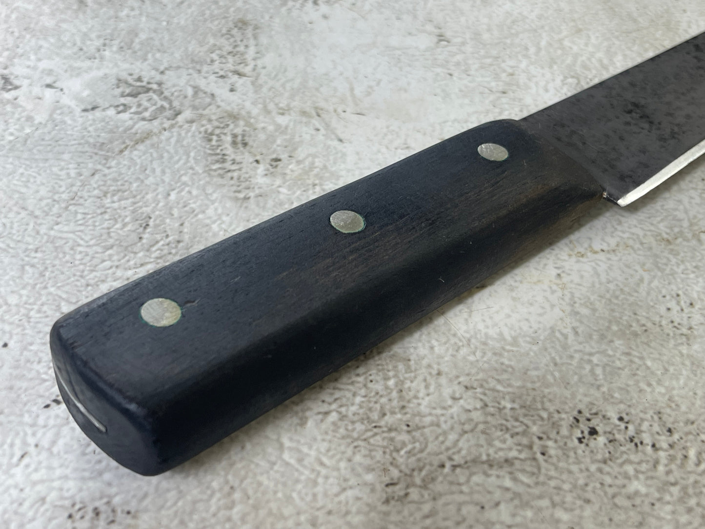 Vintage F. Dick Butcher Machete Knife 315mm Made in Germany 🇩🇪 Cabon steel 1890