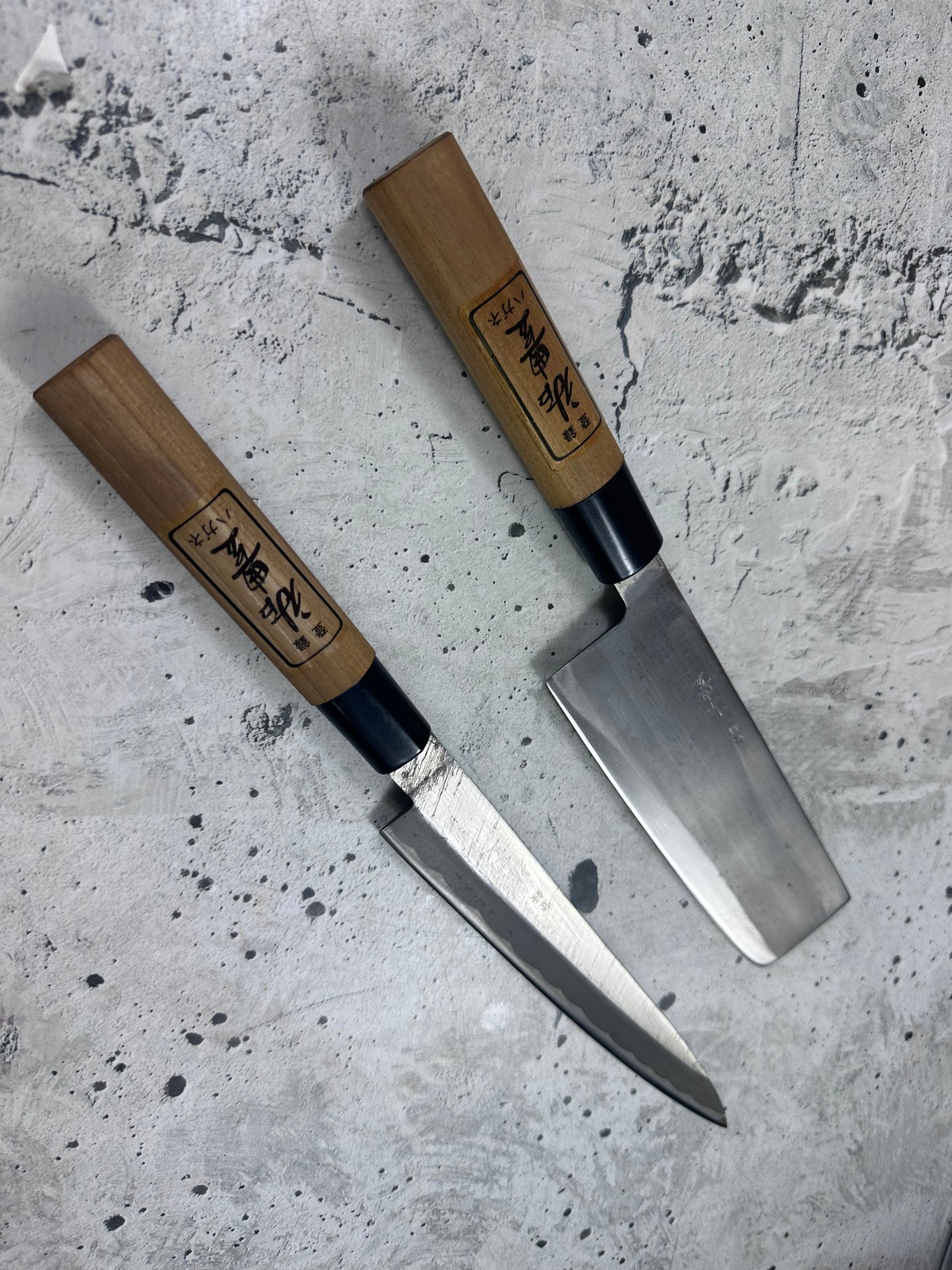 Vintage Yoshitoyo Knife 2 Pcs Set Original Box 2130