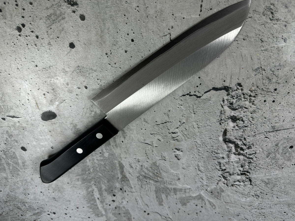 Vintage Takehiro Saku Santoku Knife 170mm Stainless Steel Timber Handle 2270