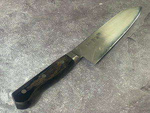 Vintage Japanese Santoku Knife 170mm Made in Japan 🇯🇵 1646