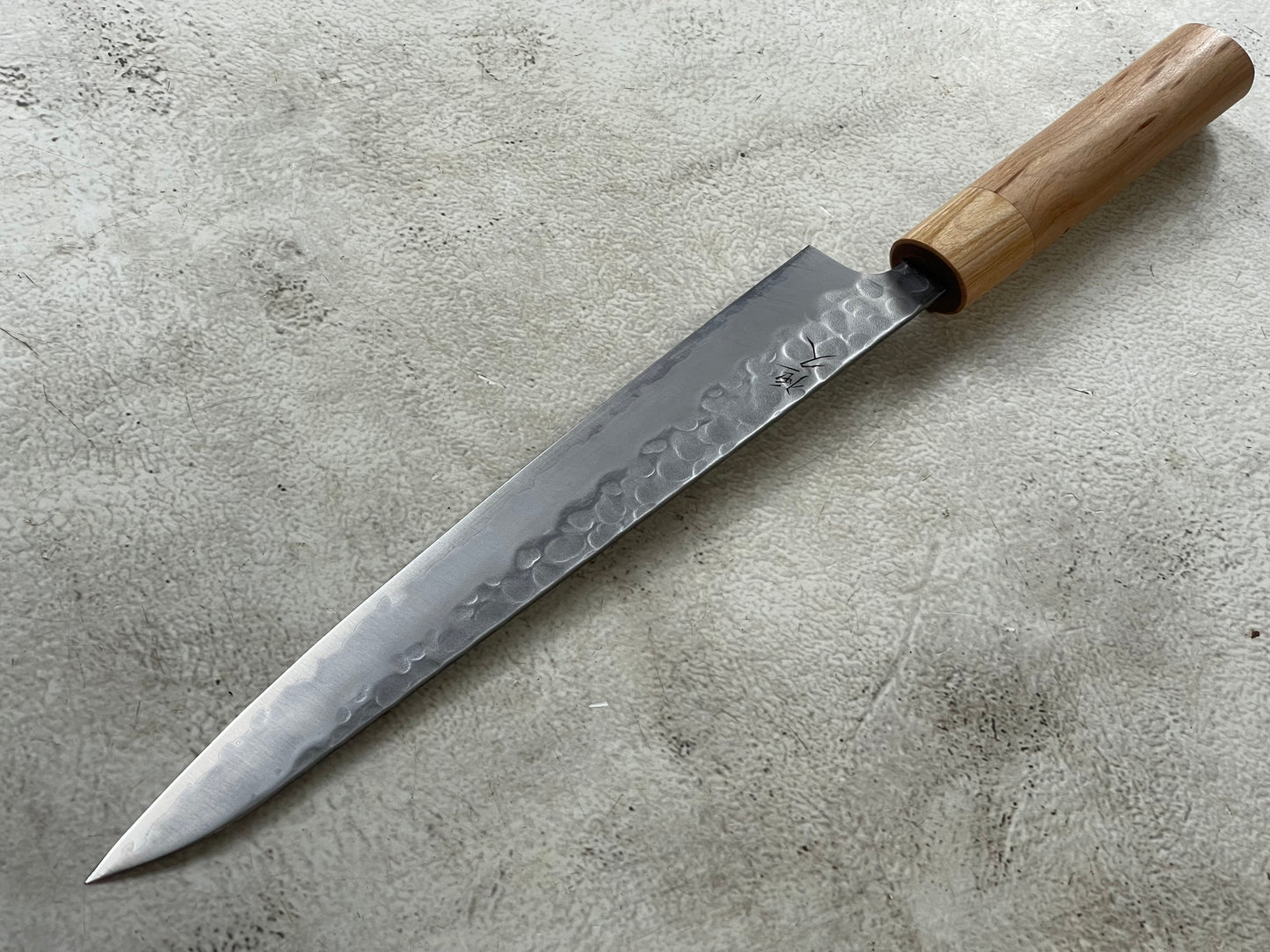 Tsunehisa Shiro White Steel & Stainless Clad Sujihiki Knife 240mm Made in Japan 🇯🇵