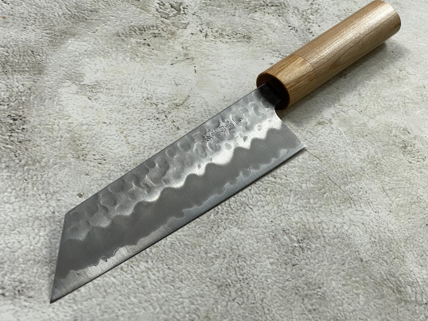 Tsunehisa Shiro White Steel & Stainless Clad Bunka Knife 180mm Made in Japan 🇯🇵