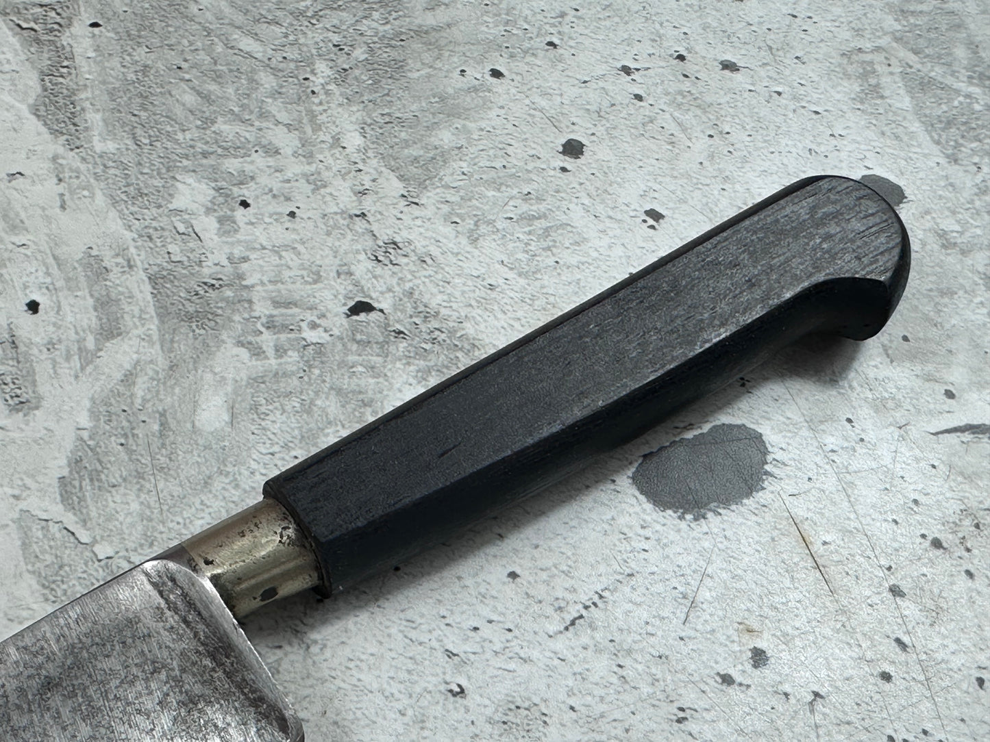 Vintage Sabatier Nogent Flexible Slicing Knife 200mm Carbon Steel 2180