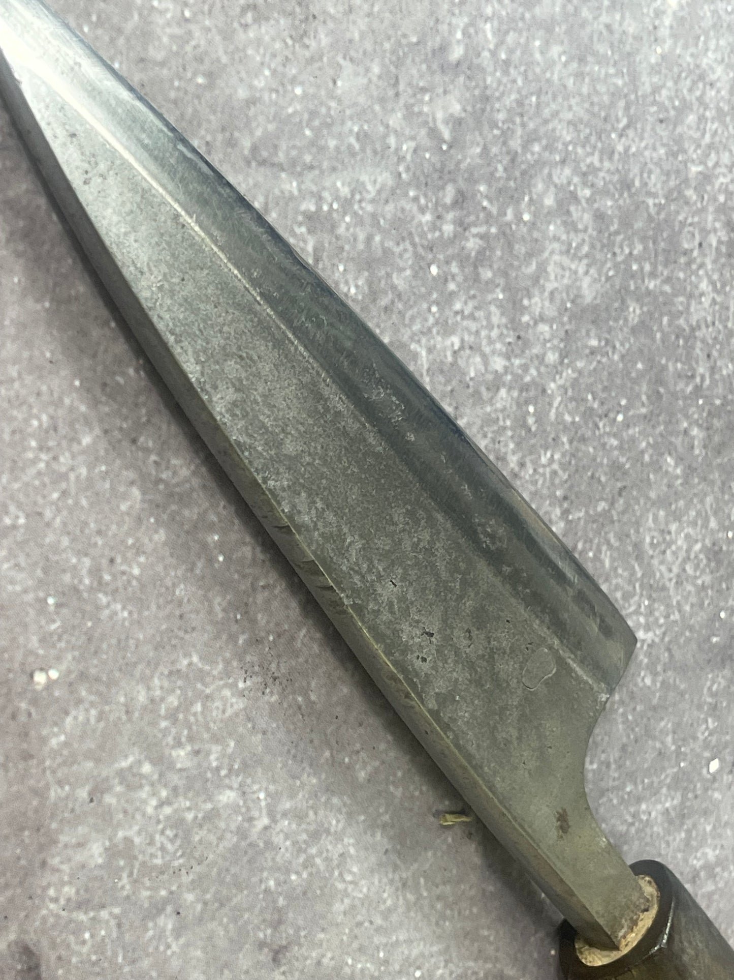Vintage Japanese Funayuki Knife 130mm Made in Japan 🇯🇵 Carbon Steel 1671