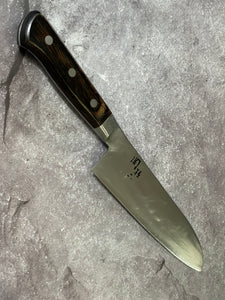 Used Sekimagoroku Santoku Knife 170mm - Stainless Steel Made In Japan 🇯🇵 1639