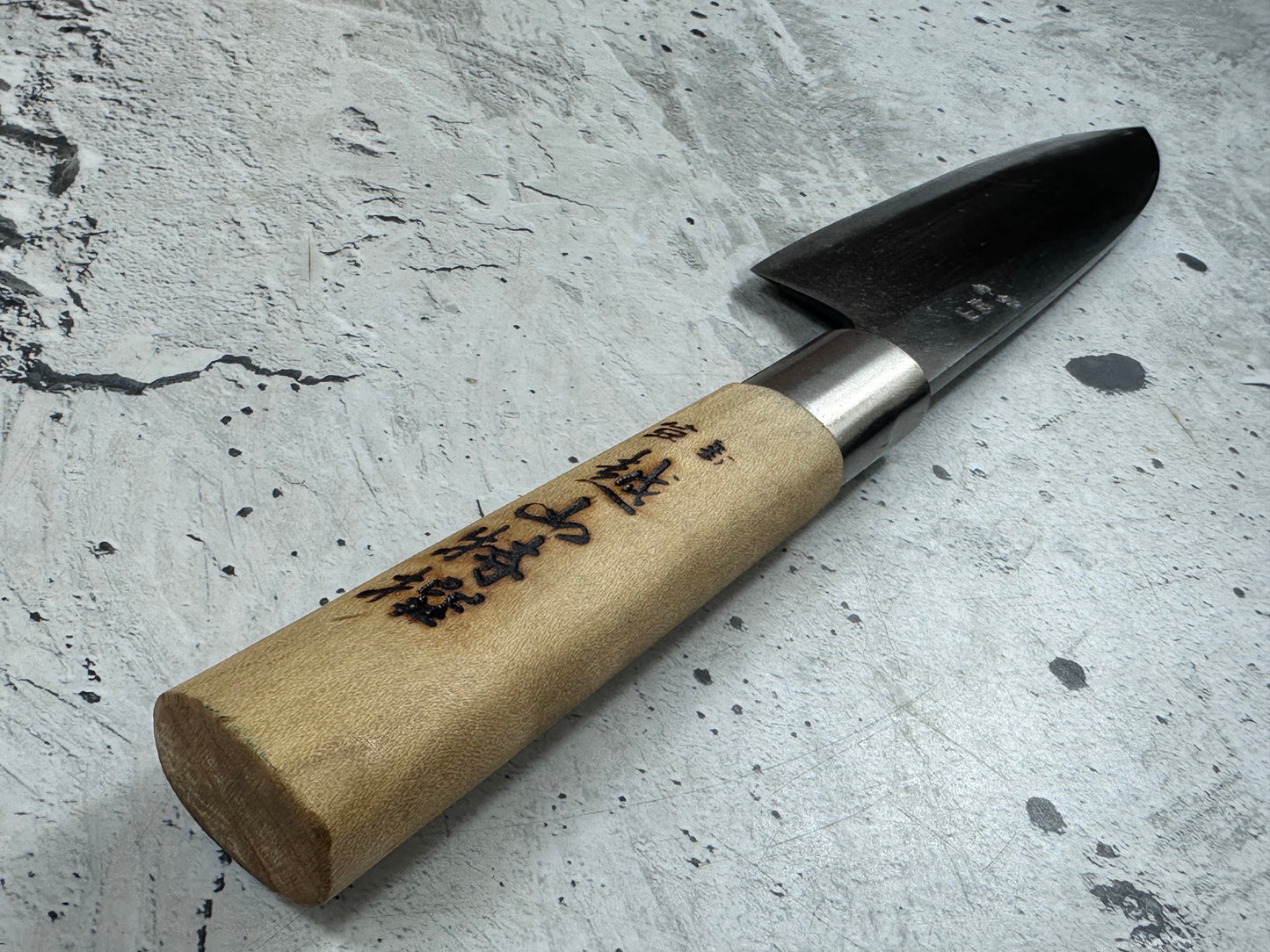 Vintage Sakai Takayuki Funayuki Knife 170mm Carbon Steel Original Box 2135