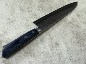 Masutani Kokuryu Gyuto 180mm Blue Pakkawood Handle