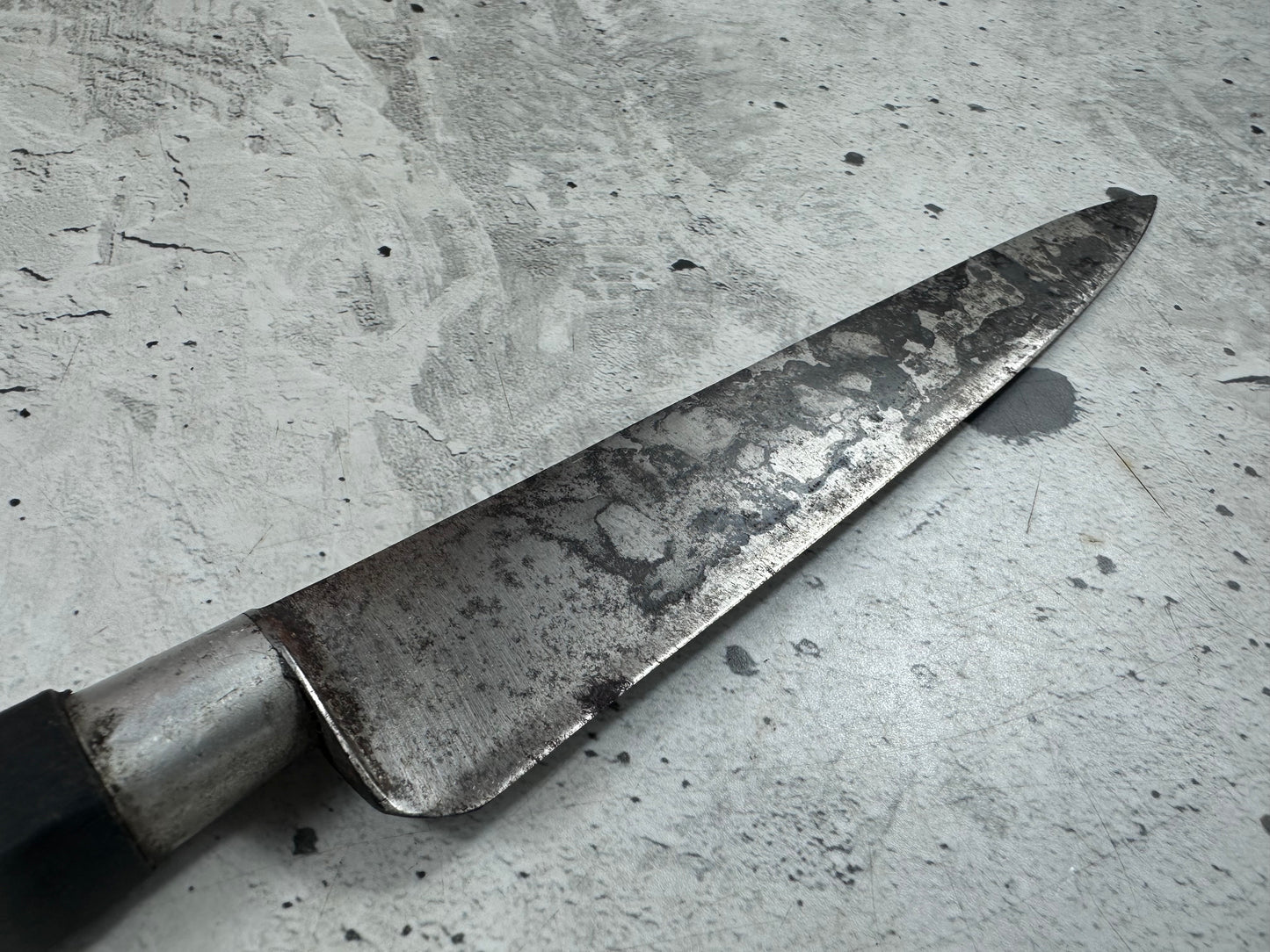 Vintage Nogent French Knife Set 2x Carbon Steel 2047