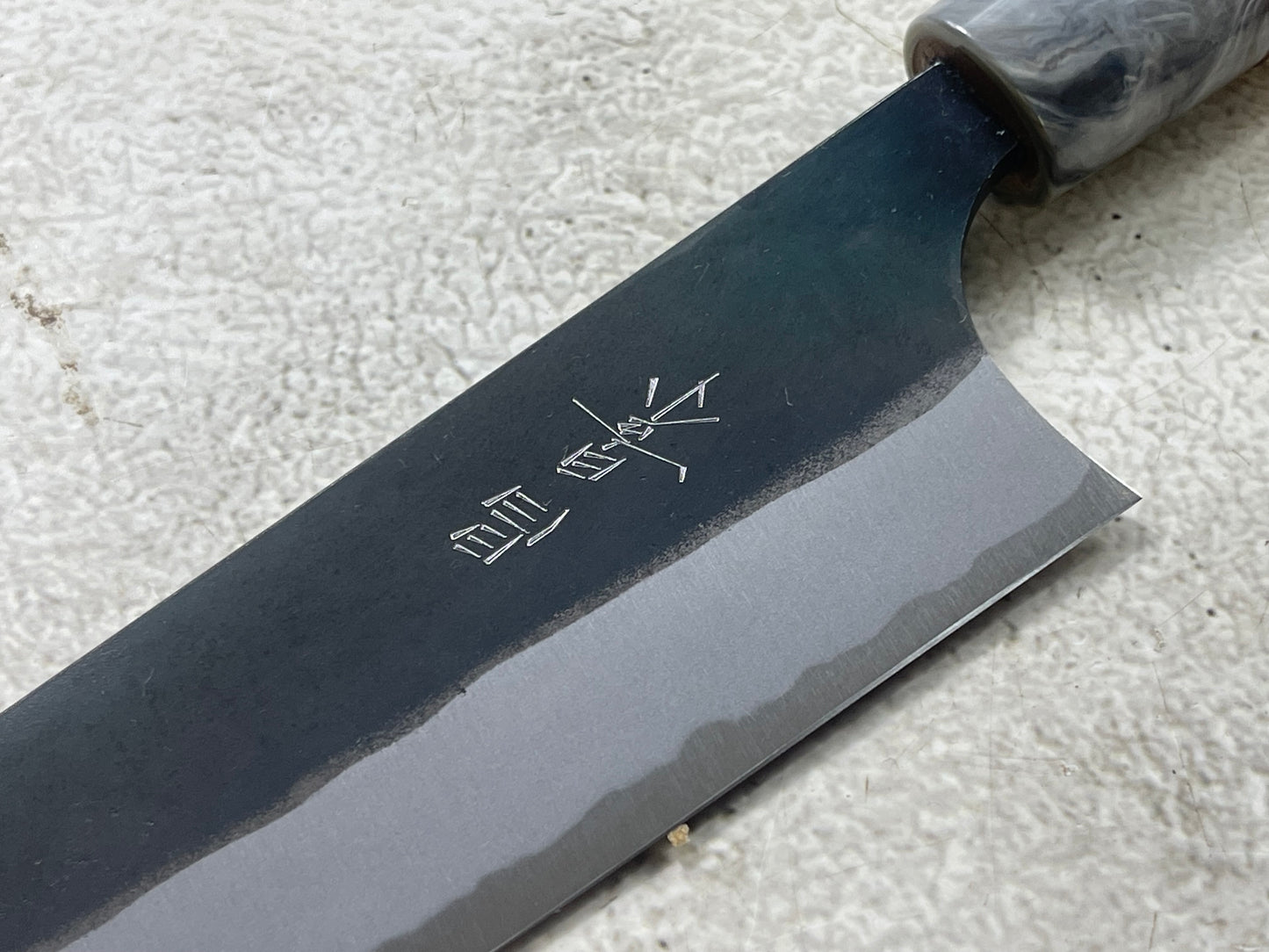 MASAKAGE MIZU Gyuto  180mm oval Cherry Wood Handle
