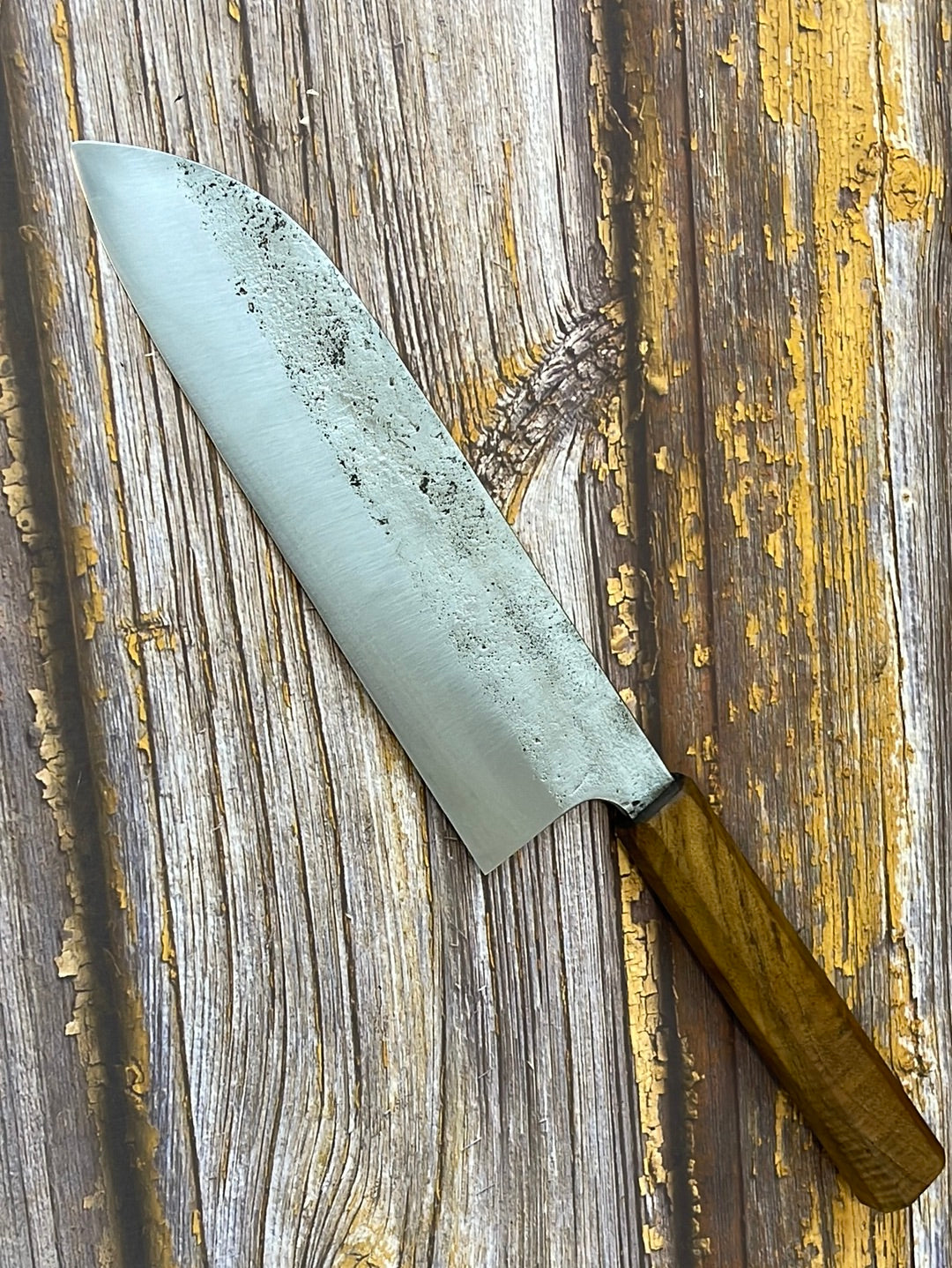 Santoku 180mm Nashiji Jatiwood Timber Handle