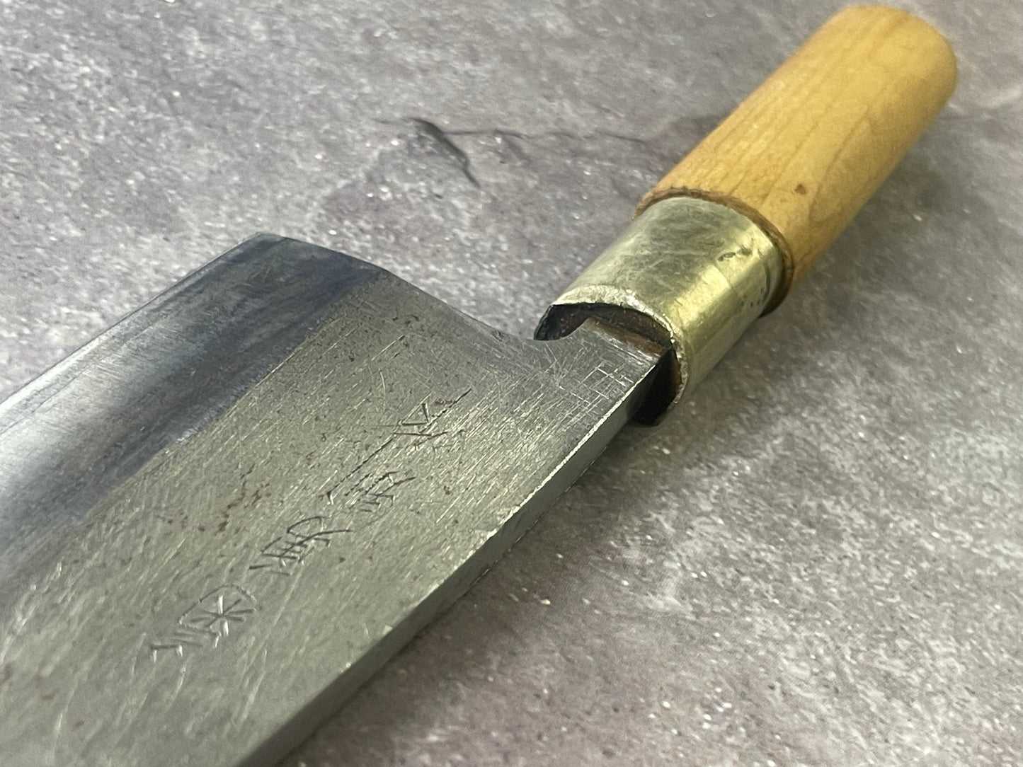 Vintage Japanese Deba Knife 170mm Made in Japan 🇯🇵 Carbon Steel 1751