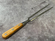 Load image into Gallery viewer, K Sabatier Bayonet Fork 170mm - HIGH CARBON STEEL - OLIVE WOOD HANDLE