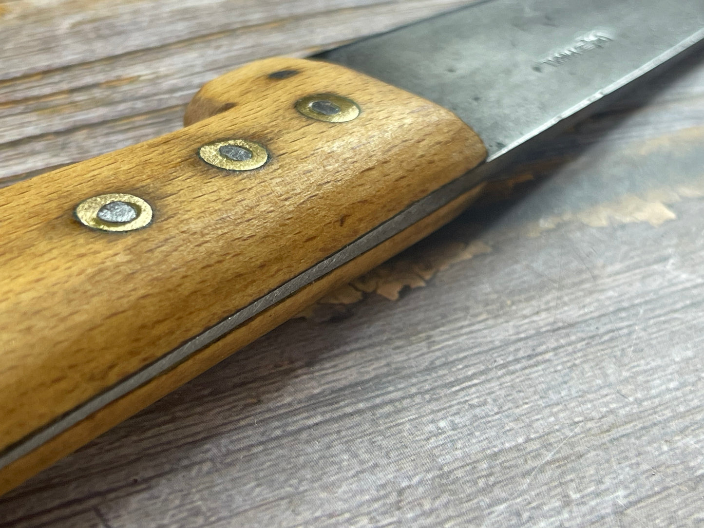 Vintage Pradel Carbon Steel Knife Set 2x Made in France 🇫🇷 1961