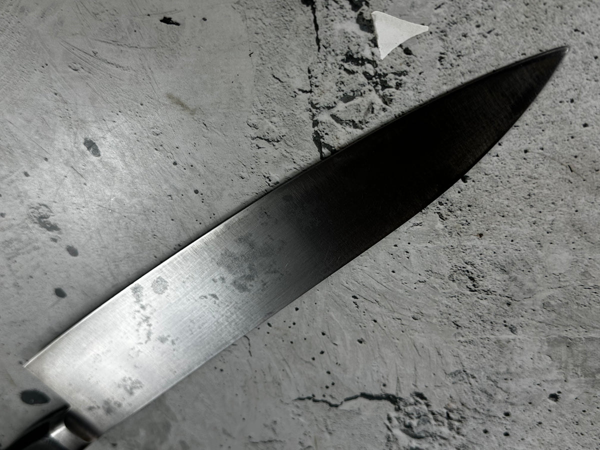 Vintage Toroku Genkōkin Gyuto Knife 270mm Carbon Steel Timber Handle 2274