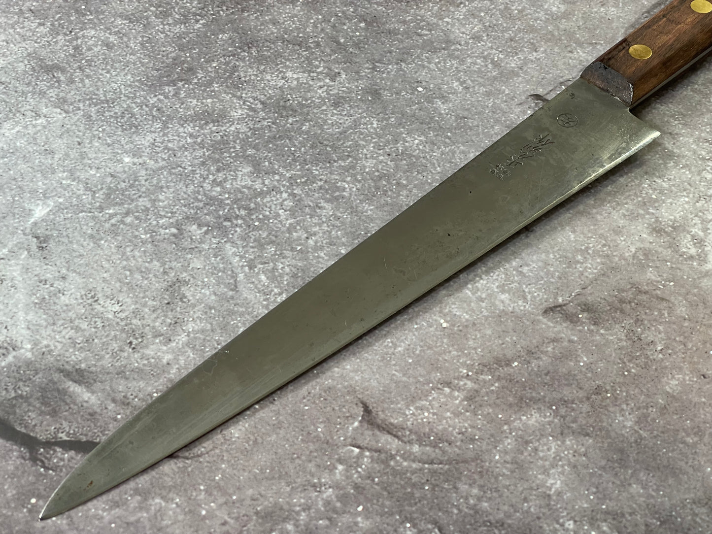 Vintage Japanese Sujihiki Knife 240mm Made in Japan 🇯🇵 1633