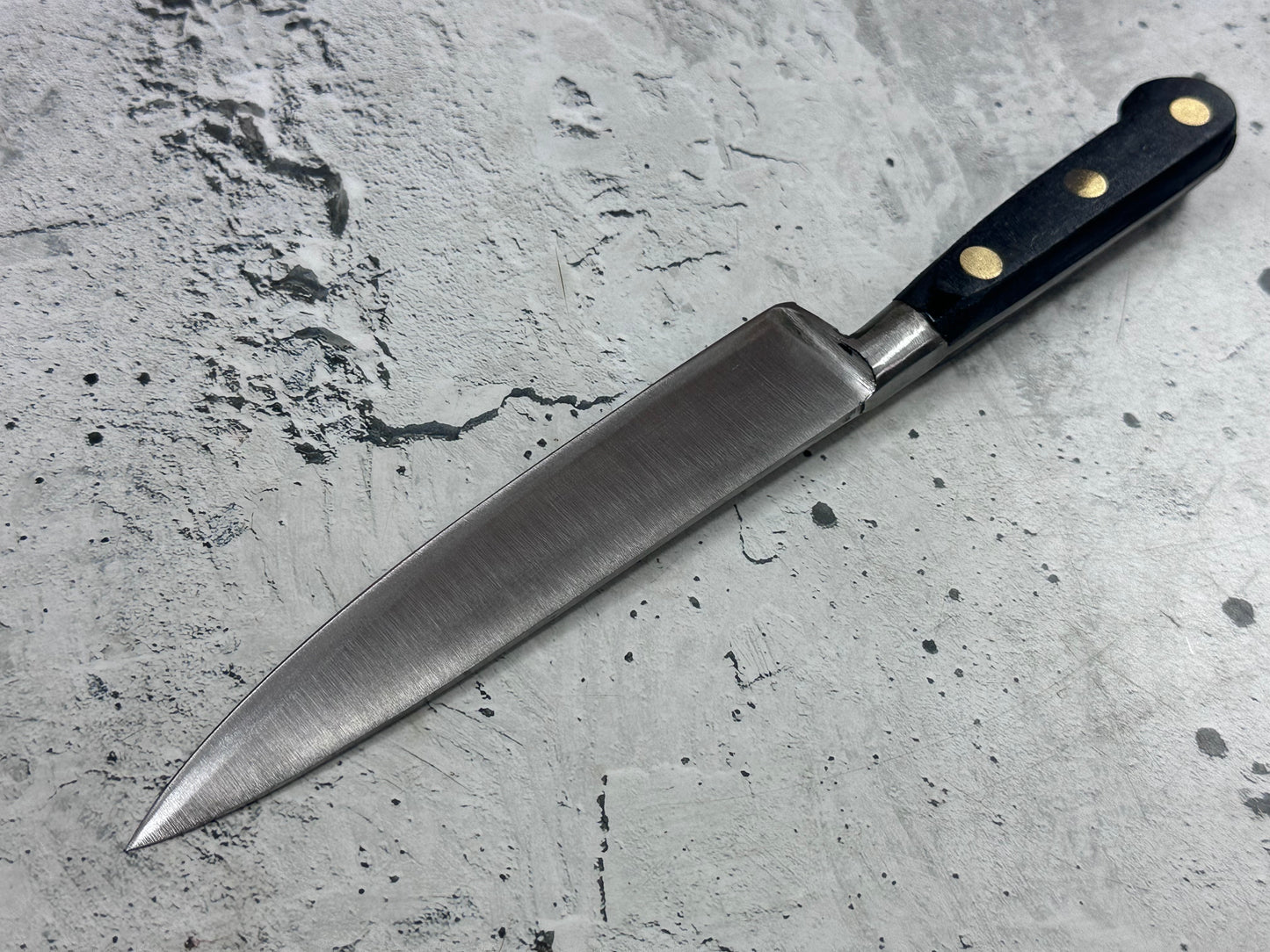 Vintage Sabatier Chef Knife 150mm Stainless Steel POM Handle 2225