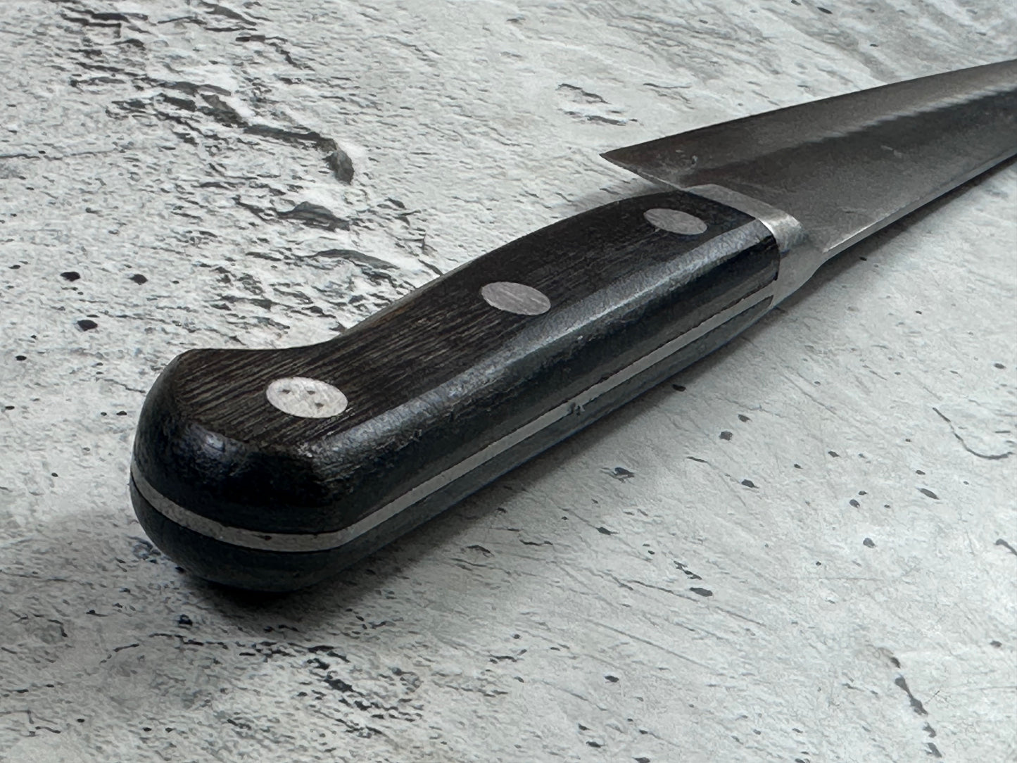Vintage Japanese Hisamoto Gyuto Knife 190mm Inox Steel 2014