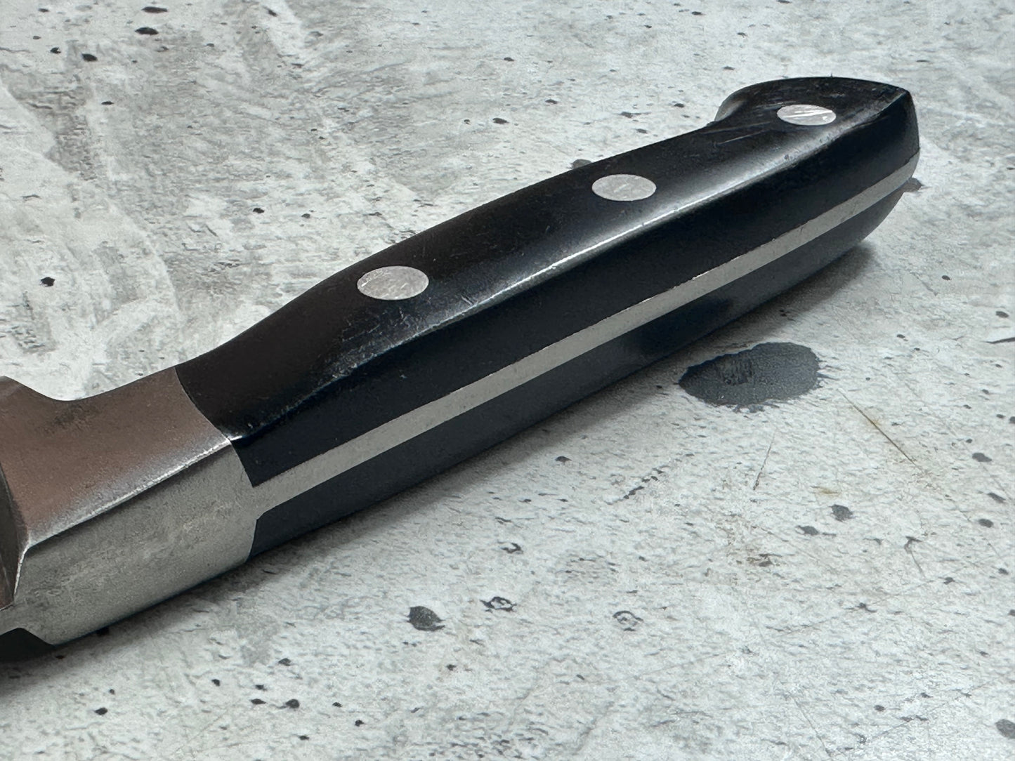 Vintage French Chef Knife 170mm High Carbon Steel Made in France 2125