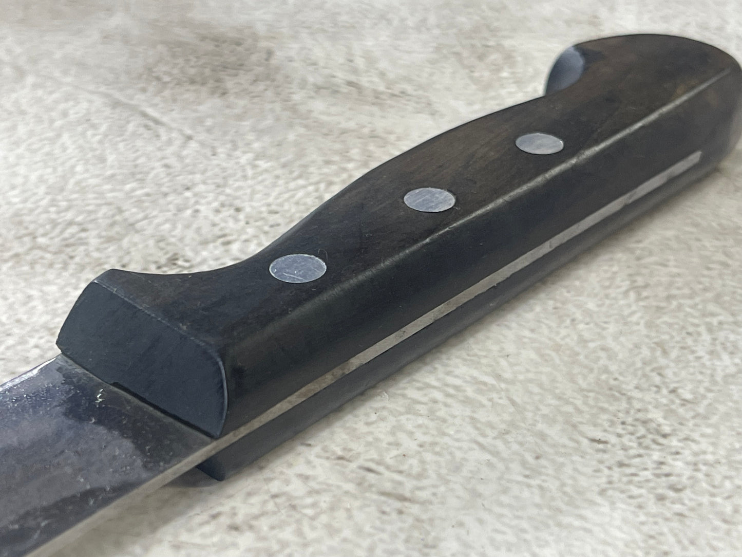 Vintage Gustav Emil Ern Flexible Brisket Knife 310mm High Carbon Steel Made in Germany 🇩🇪 1888