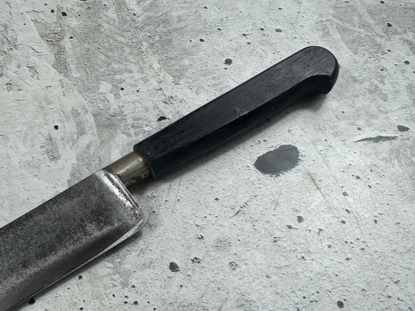 Vintage Sabatier Nogent Flexible Slicing Knife 200mm Carbon Steel 2187