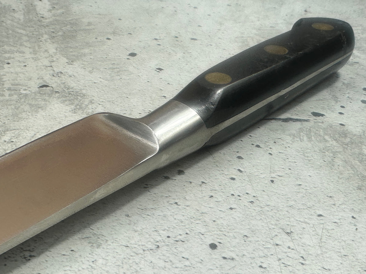 Vintage French Sabatier Slicing  Knife 220mm High Carbon Steel POM Handle  2271