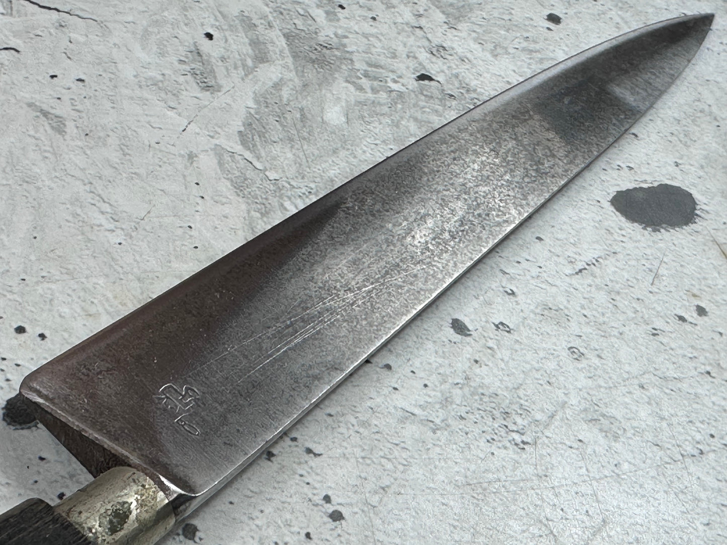Vintage Sabatier Nogent Flexible Slicing Knife 200mm Carbon Steel 2182