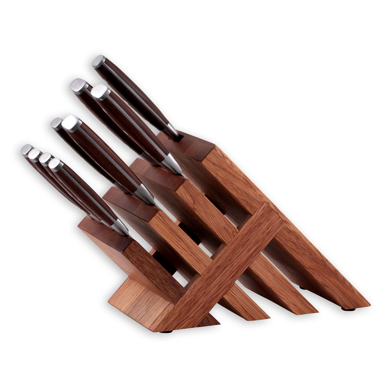 MESSERMEISTER Avanta 10 Piece Pakkawood Knife Block Set | Made in Spain