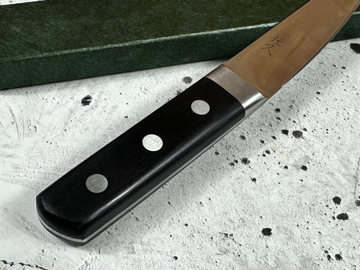 Tsunehisa AUS8 Honesuki Maru Knife 150mm  Pakkawood Handle - Made in Japan 🇯🇵