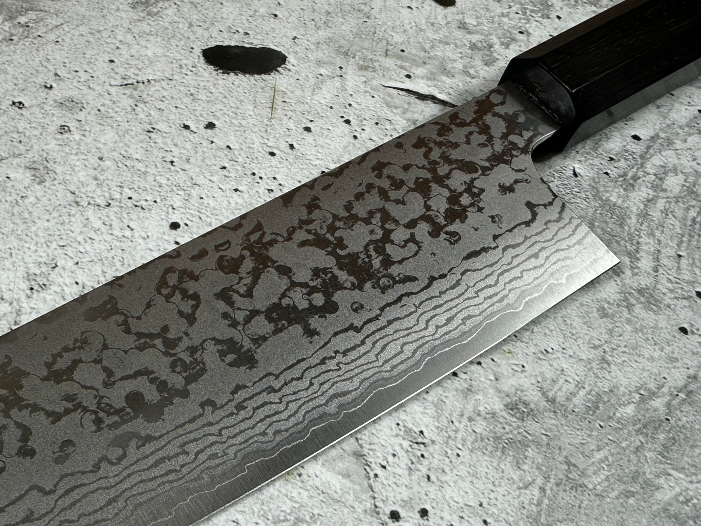 Makoto Kurosaki VG7 Damascus Gyuto Knife 210mm