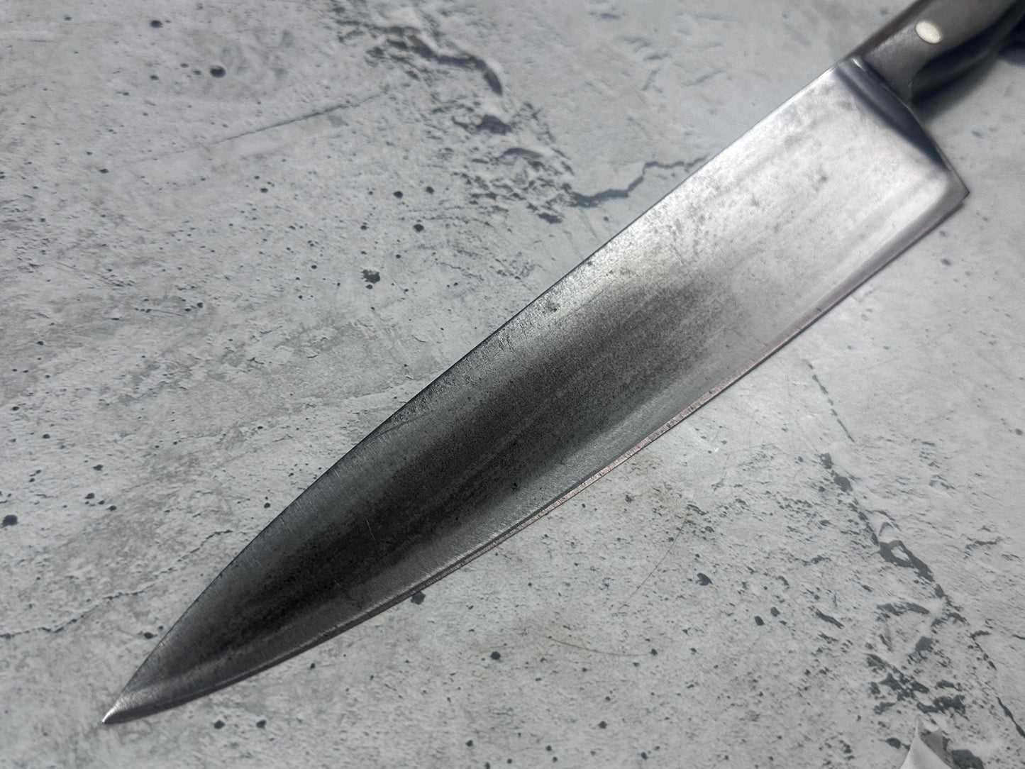 Vintage Dexter Chef Knife 260mm Carbon Steel Made in USA 2112