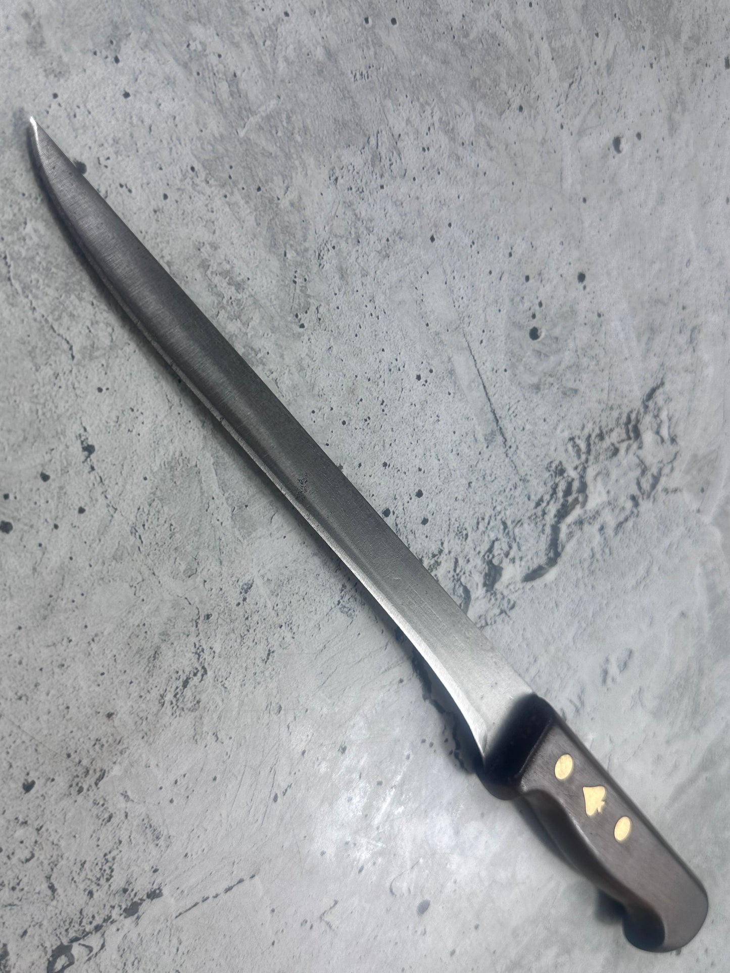 Vintage Friedr. Herder Abr. Sohn Flexible Fillet Knife 210mm Made in Germany 2113