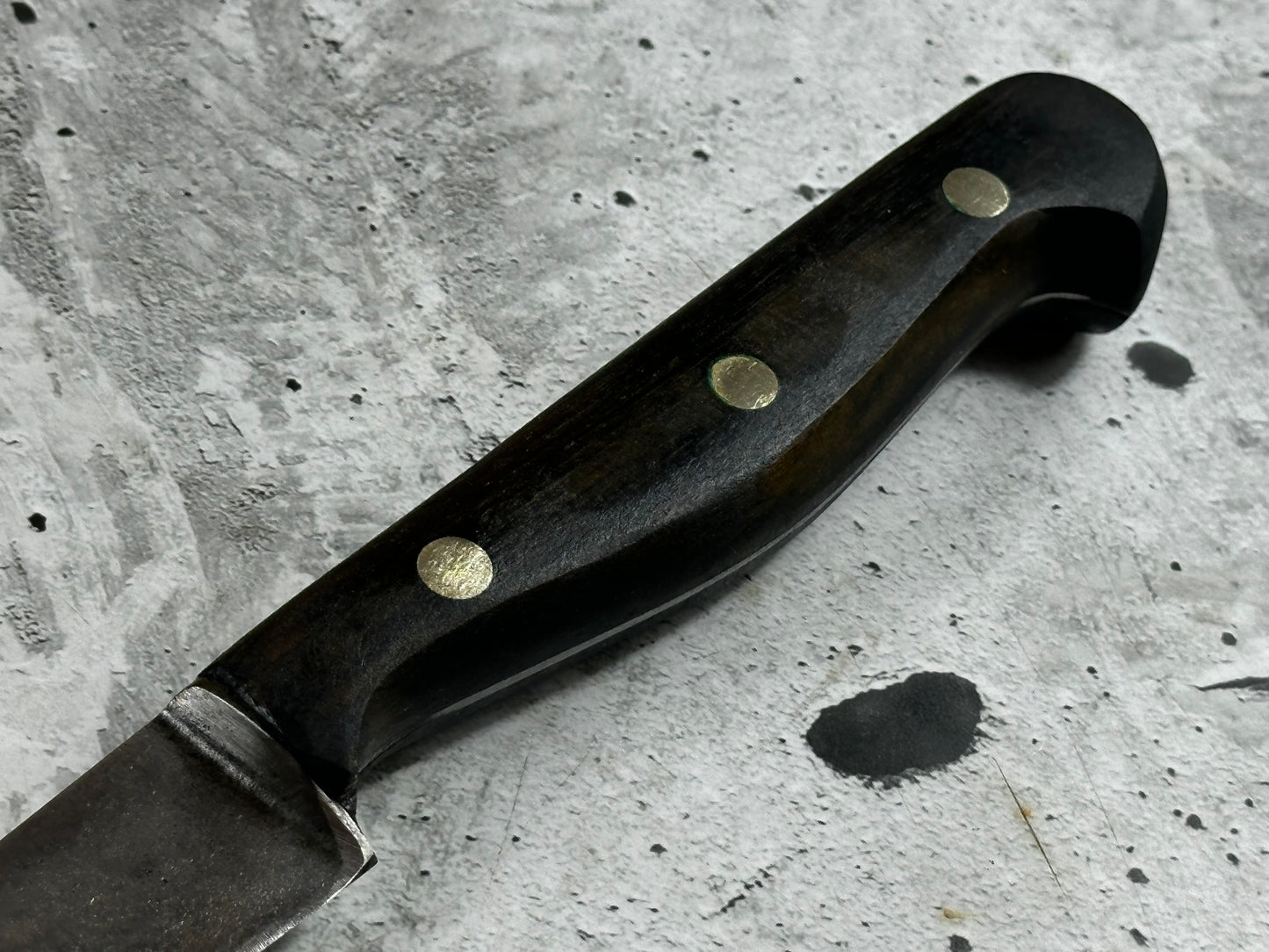 Vintage Gustav Emil Ern Fillet Flexible Knife 260mm Made in German Cabon steel 2005