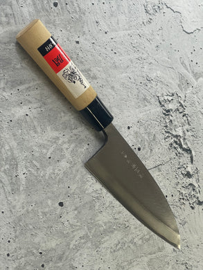 Vintage Japanese Deba Knife 150mm Made in Japan 🇯🇵 Carbon Steel 1756