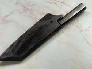Keskin Migaki Bunka 150mm, Ebony Rosewwod & Rosewood Wood sheath
