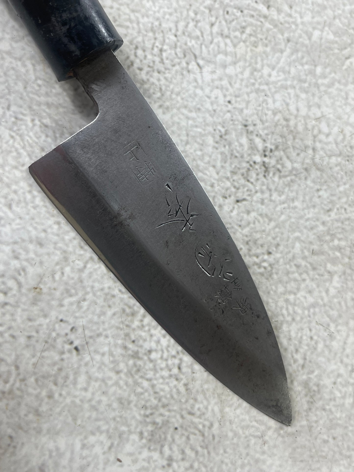 Vintage Japanese Deba Knife Set 3x Carbon Steel Made in Japan 🇯🇵 1904