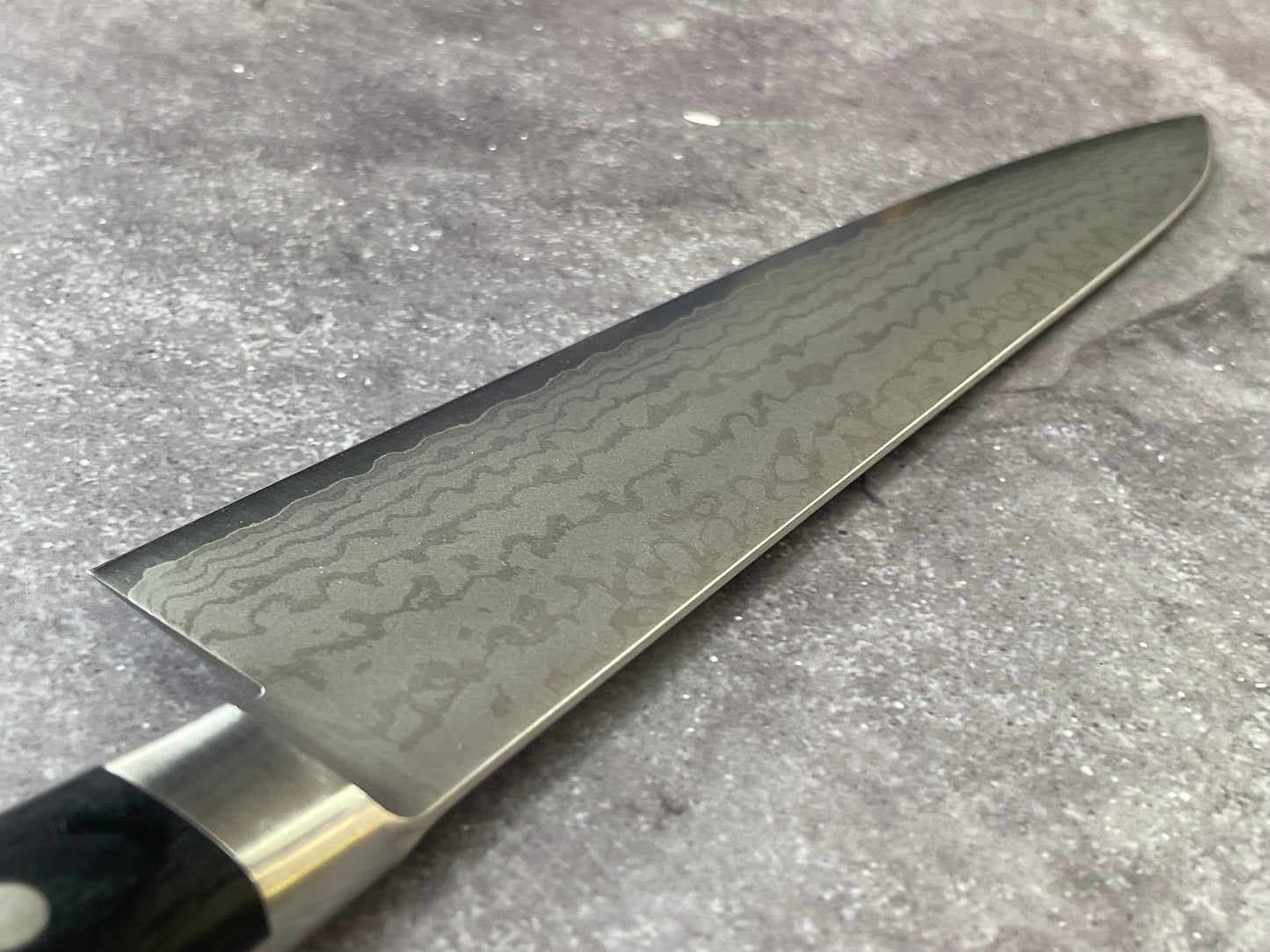 Tsunehisa VG-10 Damascus Gyuto 210mm Oak Handle Made in Japan 🇯🇵