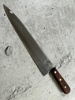 Vintage Dexter Southbridge Chef Knife 300mm Carbon Steel Made in USA  🇺🇸 1563