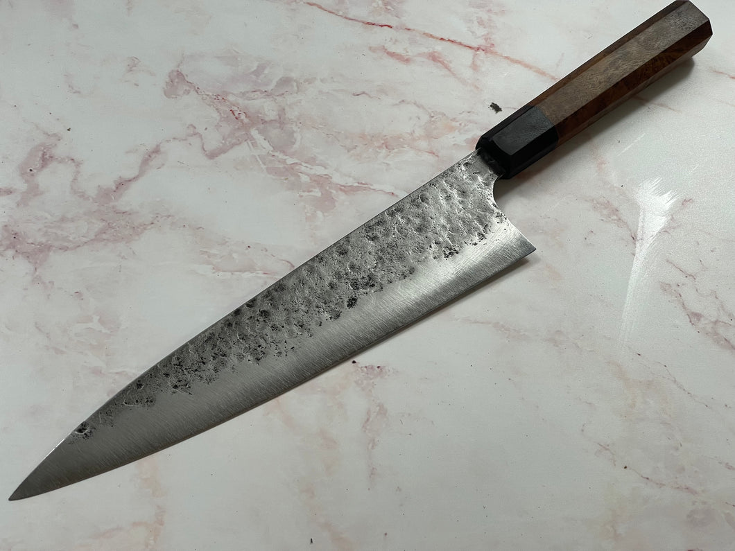 Gyuto 230mm Nashiji Jatiwood & Rosewood Timber Handle
