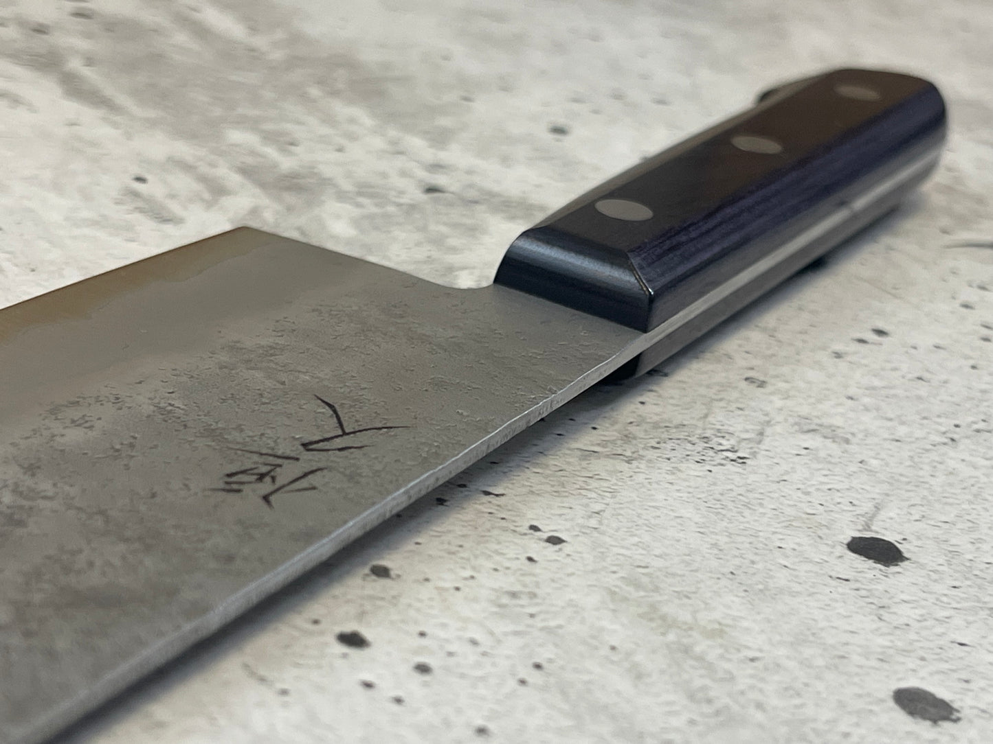 Tsunehisa G3 Nashiji Purple Nakiri 170mm - Made in Japan 🇯🇵