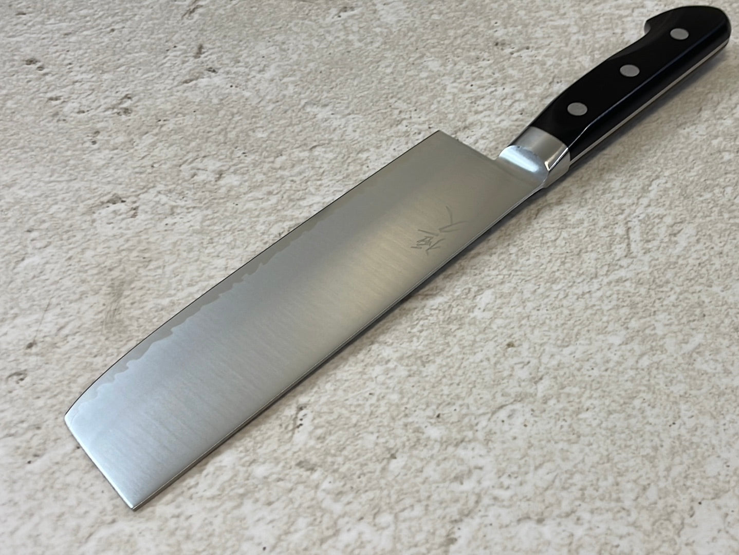 Tsunehisa VG1 Nakiri Knife 165mm  Black Pakkawood Handle - Made in Japan 🇯🇵