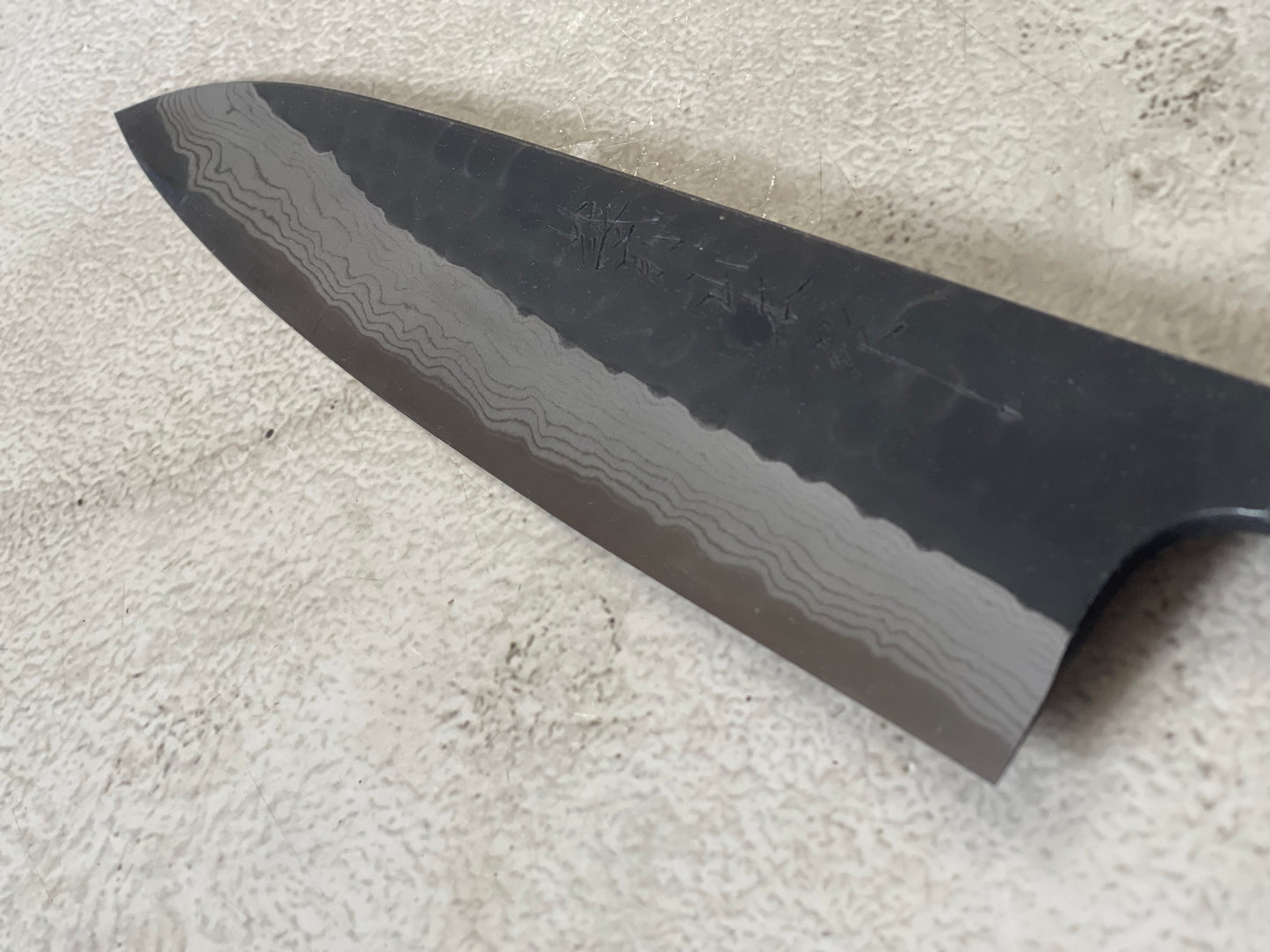 Yamamoto Black Gyuto Knife Aogami Super Steel 180mm Yamamoto  Pakkawood Handle - Made in Japan 🇯🇵