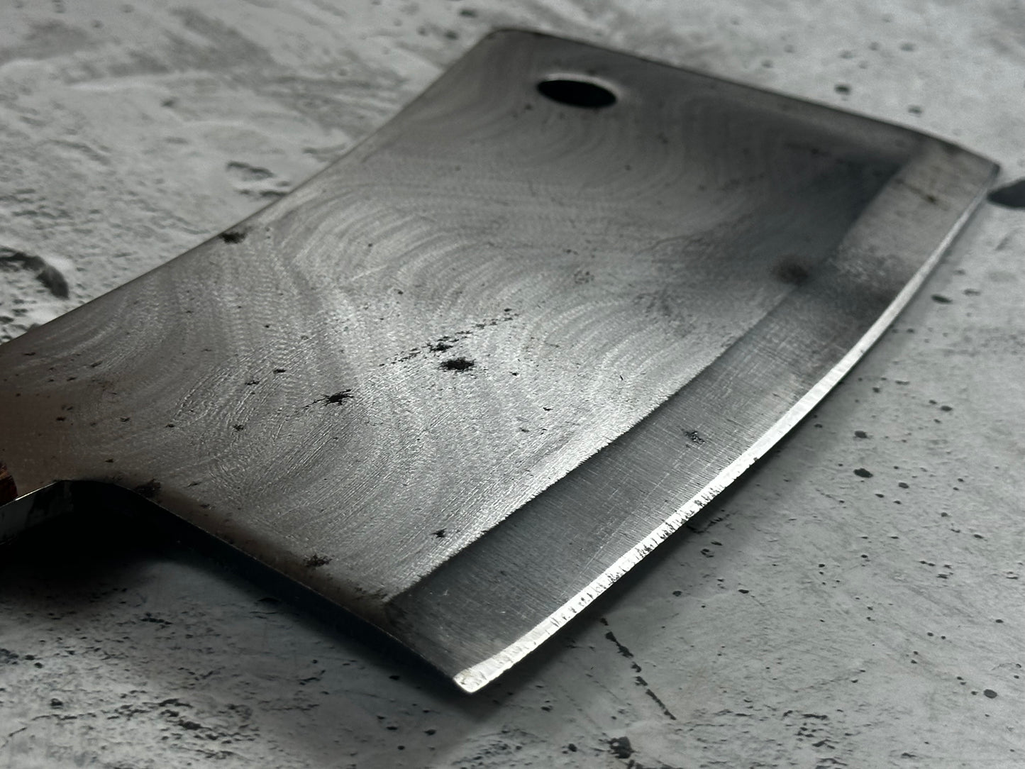 Vintage Dexter Butcher Cleaver 5289 Knife 230mm High Carbon Steel Blade Made in USA 🇺🇸 1995