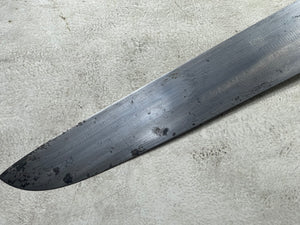 Vintage Collas French Butcher Knife 320mm Made In France 🇫🇷 Inox Steel 1934