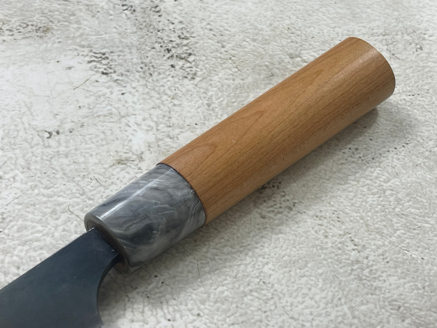 MASAKAGE MIZU Gyuto  180mm oval Cherry Wood Handle