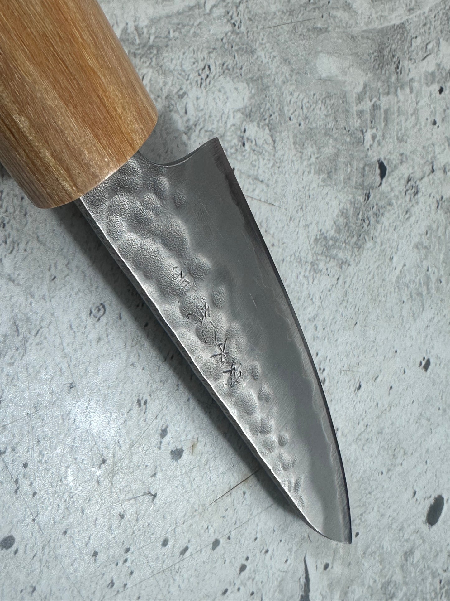Tsunehisa Shiro White Steel & Stainless Clad Petty Knife 80mm - Made in Japan